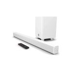 K2 Beyaz Bluetooth' Lu Kablosuz Soundbar Ve Subwoofer