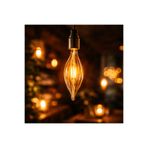 K2 GLOBAL Filament Rustik Ampul 4W E14 423 Lümen 2700K Gün Işığı Mum Tip Dekoratif Ampul