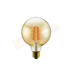 K2 Global Kes606 6 Watt G95 Led Rustik Glop Ampul - Sarı Işık (2700K)