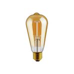 K2 KES632 COB Flamanlı LED Ampul 6W E27 Gün Işığı Dimmer Uyumlu Dekoratif Lamba