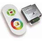 K2 KLD102 Uzaktan Kumandalı Rgb LED Kontrol Paneli 18A – LED Şerit Kumanda - 0 - Siyah