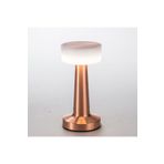 K2 Rose Gold Dokunmatik 3 Kademeli LED Masa Lambası