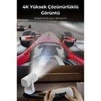K2 TAŞINABİLİR PROJEKSİYON CİHAZI 1080P DESTEKLİ ANDROİD 11