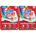 K2R Colour Catcher Renk Koruyucu Mendil 40'lı (2 Paket*20) - 20 Yıkama