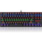 K552-KR Kumara Red Switch Rainbow Tkl Tr Q Mekanik Siyah Kablolu Gaming (Oyuncu) Klavye
