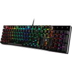 K556 Mekanik Oyun Klavyesi, Abd Düzeni, Kahverengi Şalter, Taktiksel ve Tıklamalı Klavye, 18 Modlu Rgb Aydınlatma, Tam Programlanabilir, Tam Metal Panel, Ergonomik Klavye, Siyah, Us Layout