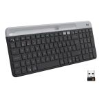 K580 Slim Kablosuz Bluetooth - Usb Q Klavye Gri 920-010624