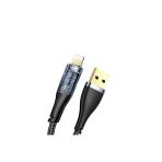 K672 Usb - Lightning 20W 3A 1.3M Örgü Şarj Kablosu