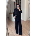 Ka Hijab Sabit Şallı Salaş Takım - Siyah