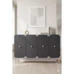 Ka1297as Alfa Konsol Ve Tv Sehpası Antrasit-Silver 120Cm