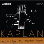 KA310 4/4m Keman Tel Seti, Kaplan Amo, 4/4 Scale, Medıum Tens