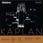 KA310H Keman Tel Seti, Kaplan Amo, 4/4 Scale, Heavy Tensı