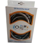 Kaan Çelik Örgülü Çift Kenetli Duş Spirali 1.5/2m - Maksimum Güvenlik ve Esneklik - 1.5M