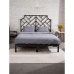 Kaay Premium Lastikli Çarşaf Dahil Nevresim Takımı Çift Kişilik 200 x 220 cm Antrasit