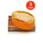 Kabak Lifli El Yapımı Doğal Mango Sabunu 120 G x 3 Adet