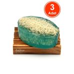 Kabak Lifli El Yapımı Doğal Okyanus Sabunu 120 G x 3 Adet