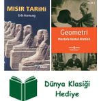 Kabalcı Yayınevi Mısır Tarihi + Geometri + Dünya Klasiği Hediye - Hayır