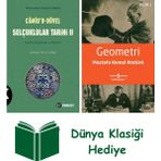 Kabalcı Yayınevi Selçuklular Tarihi 2 + Geometri + Dünya Klasiği Hediye - Hayır
