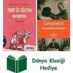 Kabalcı Yayınevi Yusuf ile Züleyha Mesnevisi + Geometri + Dünya Klasiği Hediye - Hayır