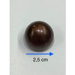 Kaban Ceket Trenckot Dugmesi Bombeli Ozel Kaplama Mat Bakir Eskitme 6Li Set 2,5 Cm