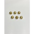 Kaban Ceket Trenckot Dugmesi Bombeli Ozel Kaplama Mat Gold 6Li Set 1,8 Cm