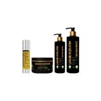 Kabaran ve Zor Taranan Saç Keratin Bakım Seti