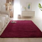 Kabarık Kaymaz 80x180 cm Kilim Oturma Odası Yatak Odası Banyo Kanepe Sandalye Minderi Çocuk Odası Dekor Beyaz