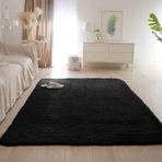 Kabarık kaymaz Yıkanabilir Kilim 80x180 cm Oturma Odası Yatak Banyo Kanepe Sandalye Minderi Çocuklar Dekorasyon Beyaz