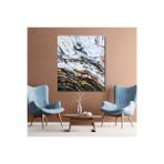 Kabartma Büyük Boy El Yapımı Yağlı Boya Tablo 106x120cm