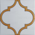 Kabartmalı Çini Karo KÇ-105-S (20*20 Cm.) 5'li 1 Paket - Can Seramik