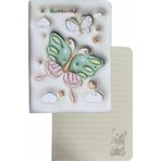Kabartmalı Not Defteri 1 Adet 96 Yaprak Çizgili Sukuşi Hatıra Defteri Squishy Kız Modeli Hatıra Anı Defteri 13X18 Cm