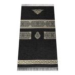 Kabe Desenli Şönil Seccade - Siyah