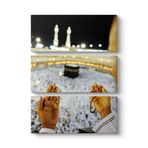 Kabe Dua Tablosu 70 x 96-3 Parçalı