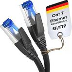 Kabeldirekt – Cat 7 Ethernet Kablosu, Kırılmaya Dayanıklı – 0,5M – 10 Gbit Ağ, 0,25-30M Arasında Mevcut (Yüksek Hızlı Ağlar Için Yama