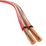 KabelDirekt – hoparlör kablosu – Alman Malı – saf bakırdan yapılmıştır –10m (hoparlörler ve surround sistemler için 2x2,5 mm² HiFi ses kutu kablosu, saf bakır, polarite işaretli)