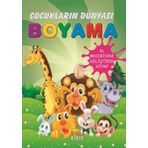 Kabile Çocuk Sevimli Hayvanlar - Çocukların Dünyası Boyama Kitabı 4