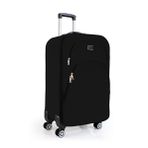 Kabin Boy 4 Teker Kumas Valiz Siyah 1081