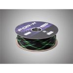 Kablo Çorabı 20MM - 20MM Yeşil Siyah Amfi Kablo Toplayıcı - 1 Metre
