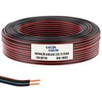 Kablo Kablo 2x0.75 Hoparlör Kablosu Siyah Kordon 100mt Poke Pk-1169