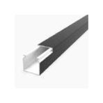 Kablo Kanalı 25X25 Siyah 1 Boy 2 Metre Mutlusan