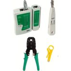 Kablo Soyucu Pense RJ45 RJ11 Jak Sıkma Seti, Pratik ve Güvenilir Kullanım - Seçenek 1 - Mercan