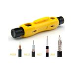 Kablo Soyucu Sıyırıcı Koaksiyel Rg11 - Rg6 - Rg56 Universal Coaxial Kalem Tipi Kablo Soyucu