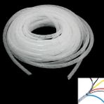 Kablo Toplama Spirali Helezon 12 Mm 10 Metre Beyaz