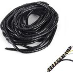 Kablo Toplama Spirali Helezon 8 Mm 10 Metre Siyah