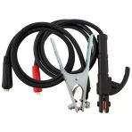 Kablolu Kaynak Pensesi Seti (Elektrod Tutucu + Topraklama) 16 Mm² 300A – 12 Mm Fiş