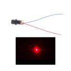 Kablolu Kırmızı Nokta Lazer Modül Plastik Kafa 5mW 650nm 3V 5V 6mm 15 Metre Mesafe Lazer Diyot Modül