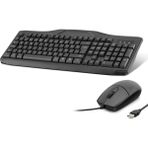 Kablolu Klavye Mouse Set Q Siyah Oak930