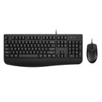 Kablolu klavye ve fare kombinasyonu, EDJO tam boyutlu ergonomik bilgisayar klavyesi, avuç içi destekli ve optik kablolu fare, Windows, Mac OS masaüstü/dizüstü bilgisayar/PC için