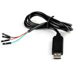 Kablolu Pl2303 Usb To Rs232 Ttl Uart Çevirici Modül Seri Port Haberleşme Mcu Uydu Alıcı Dvd Gsm