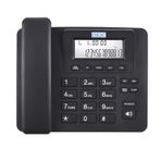 Kablolu Telefon Masası Sabit Telefon Desteği Tek Dokunuşla Hafıza Düğmesi/Flaş/Son Numara Hızlı Arama 8 Zil Melodisi li Ses Yaşlılar için Gerçek Zamanlı Randevu Ev Ofis İş Oteli